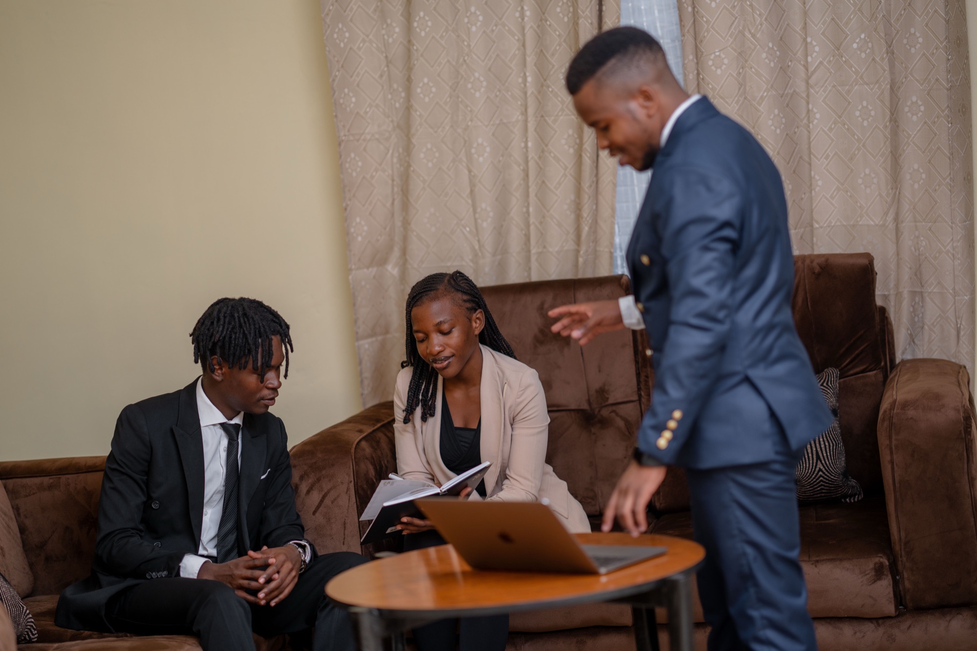 LWT team in a consultancy discussion